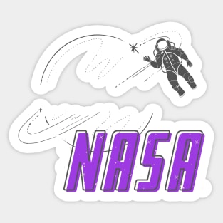 NASA RETRO Sticker